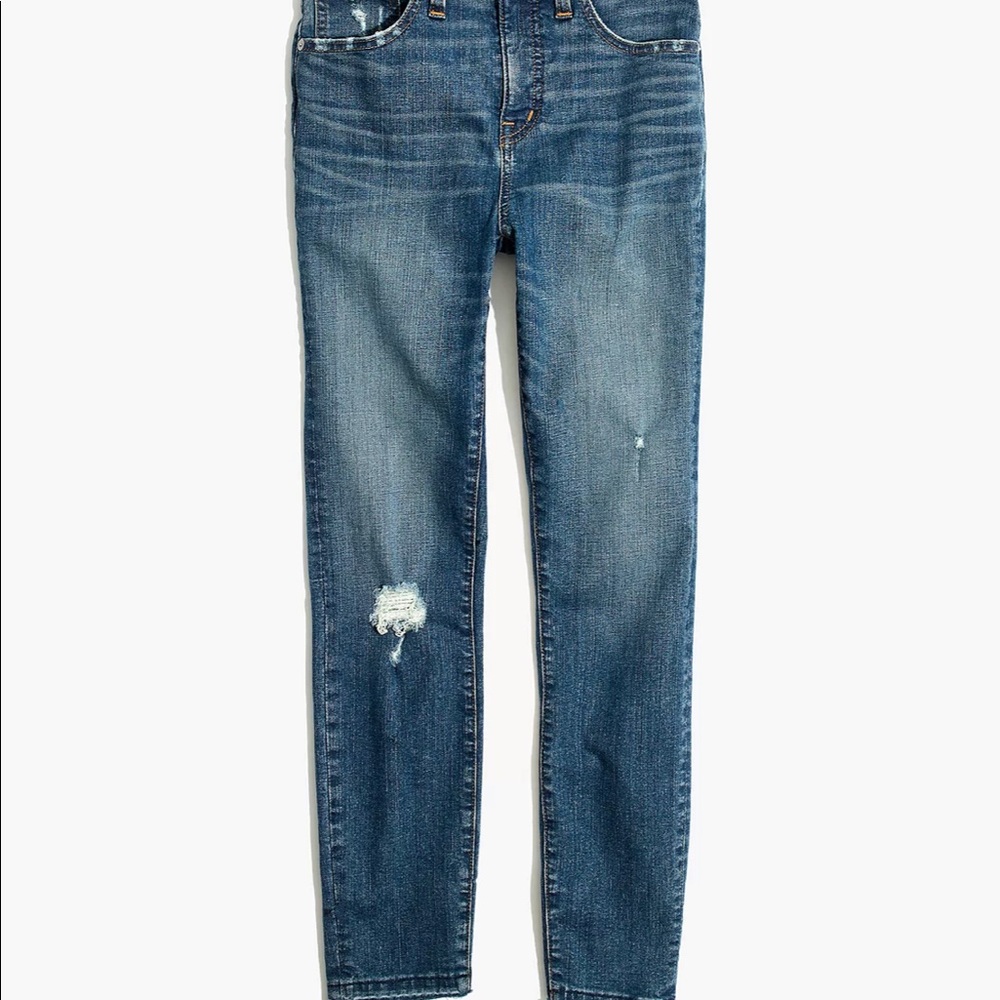 MADEWELL curvy high rise skinny